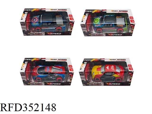 1: 16 4channel RC Vehicle Toy Remote Control Car 5D Lighting