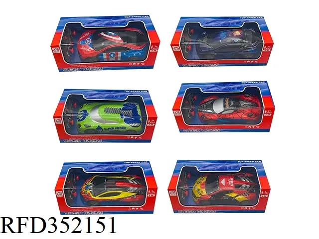 1: 16 4channel RC Vehicle Toy Remote Control Car 5D Lighting