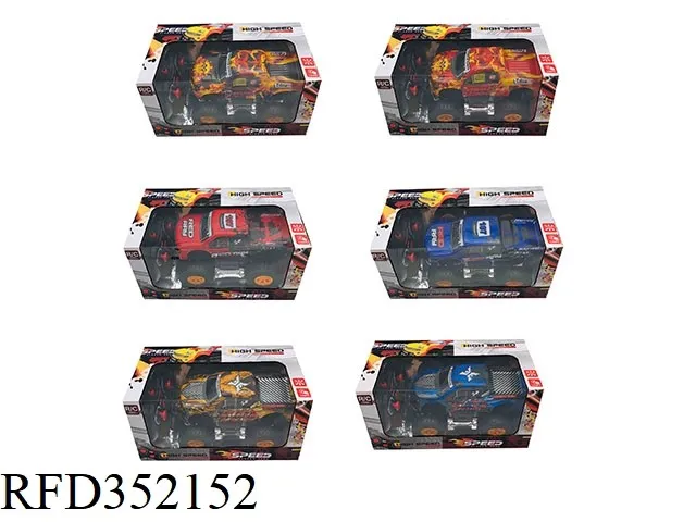 1: 16 4channel RC Vehicle Toy Remote Control Car 5D Lighting