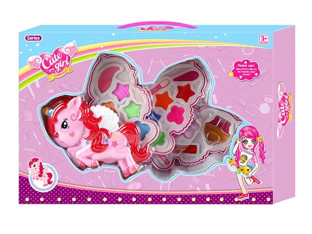 10355136 Beauty Pretend Play Make up Plastic Cosmetic Toy for Girl