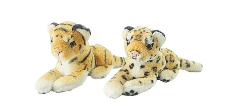16cm Soft Lying Stuffed Jungle Baby Soft Animals Plush Toy