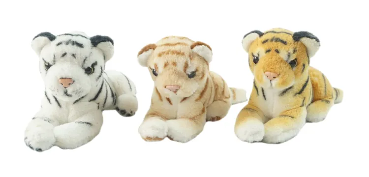 16cm Soft Lying Stuffed Jungle Baby Soft Animals Plush Toy