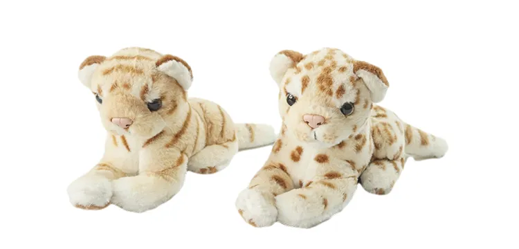 16cm Soft Lying Stuffed Jungle Baby Soft Animals Plush Toy