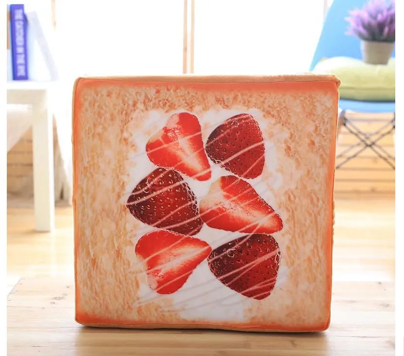 18cm Emulation Bread Toast Plush Doll