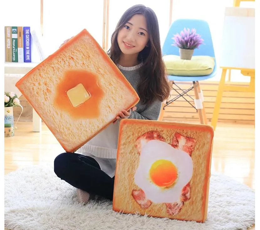 18cm Emulation Bread Toast Plush Doll