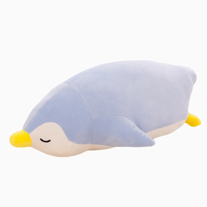 2 Colors Lying Penguin Plush Toy Pillow