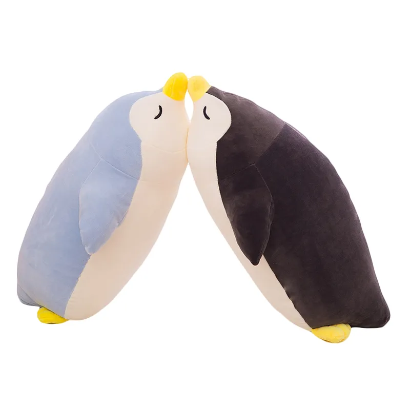 2 Colors Lying Penguin Plush Toy Pillow