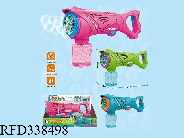 2 in 1 Convertible Electric Bubble Machine Automatic Bubble Blower Summer Toys