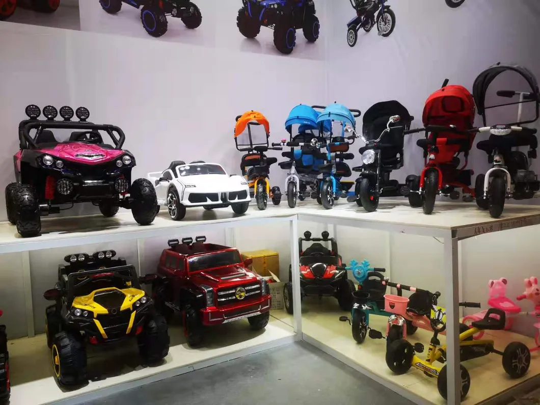 2020 Big Jeep Battery Double Seat RC Baby Kids Battery Ride on Car Electric Vehicle