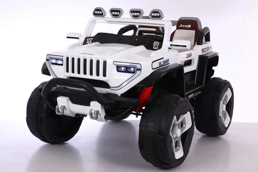 2020 Big Jeep Battery Double Seat RC Baby Kids Battery Ride on Car Electric Vehicle