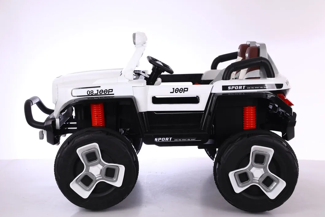 2020 Big Jeep Battery Double Seat RC Baby Kids Battery Ride on Car Electric Vehicle