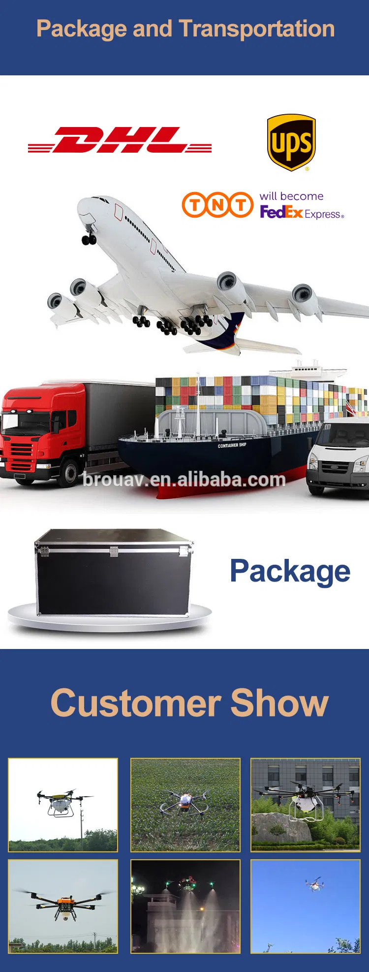 2020 Hot Sale Farm Helicopter Chemical Spraying Drone Agriculture Aircraft