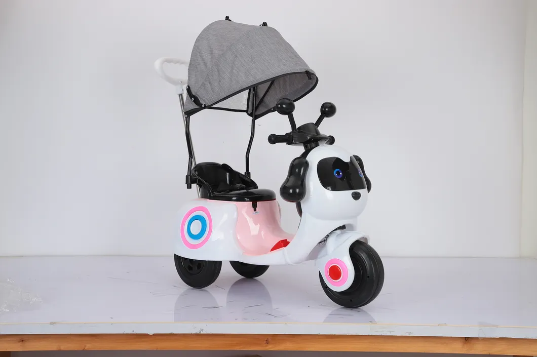 2020 The Latest Children′s Electric Bicycle Baby Electric Toy Motorcycle Can Ride and Sit in The Baby Carriage