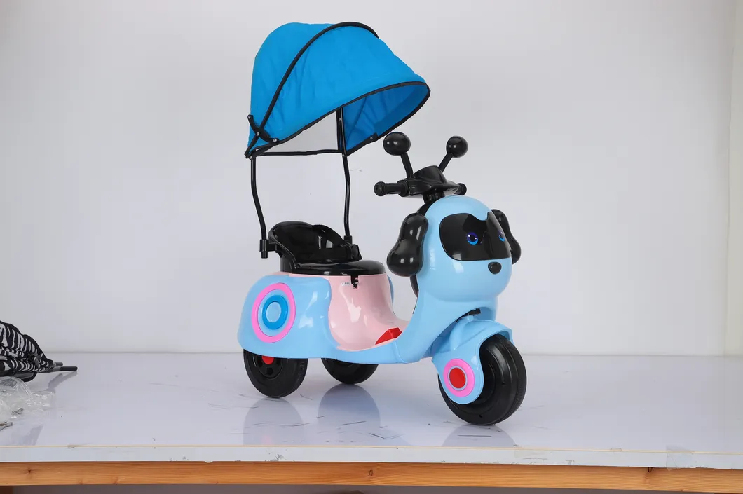 2020 The Latest Children′s Electric Bicycle Baby Electric Toy Motorcycle Can Ride and Sit in The Baby Carriage