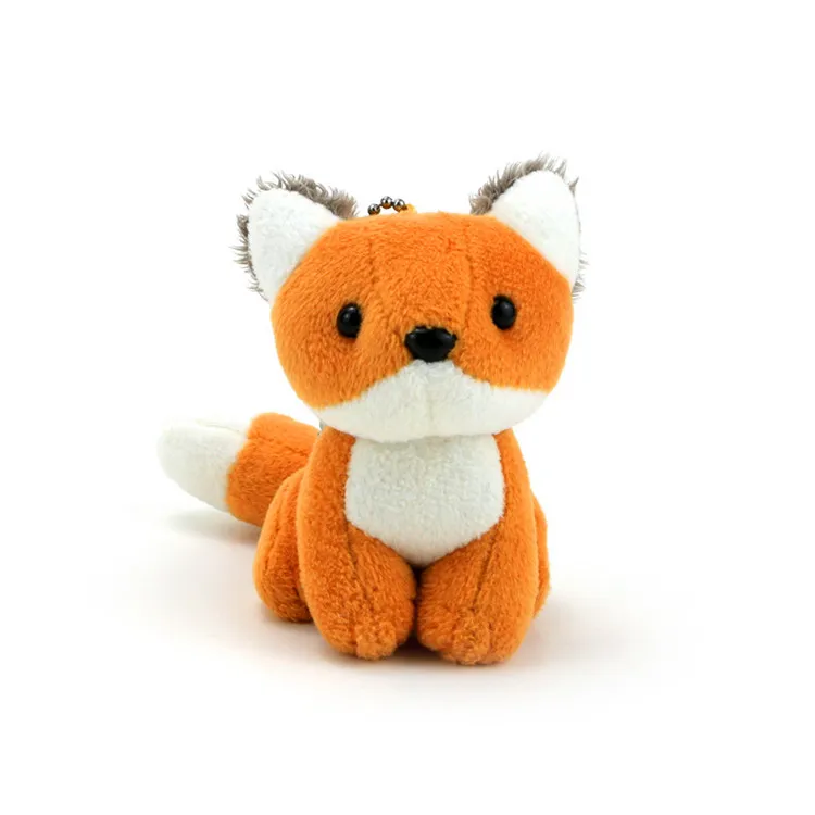 2021 Beautiful Custom Funny Stuffed Long-Faced Plush Kinitted Fox Toy