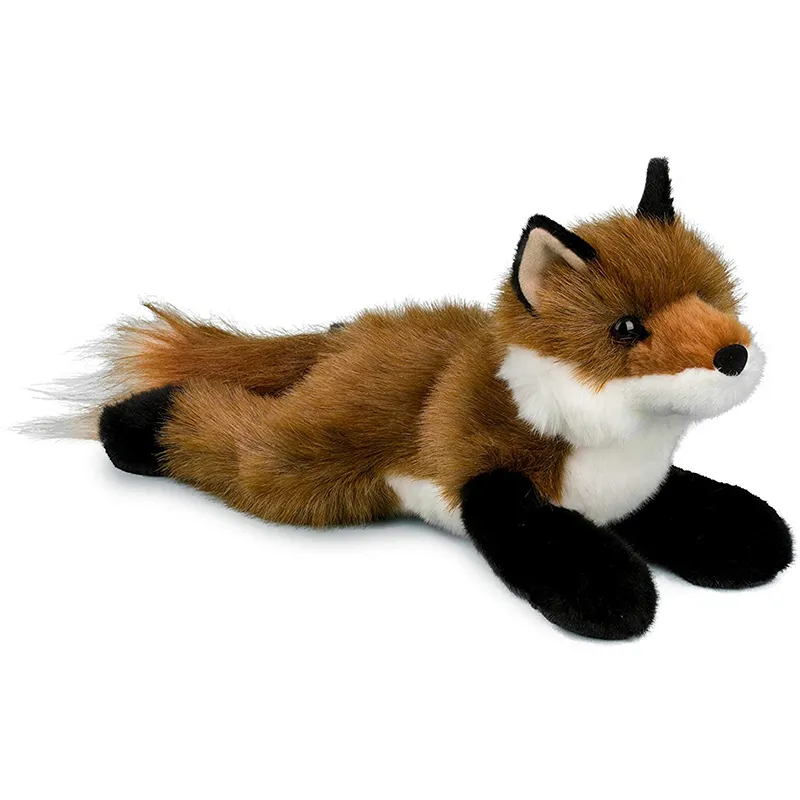 2021 Factory Wholesale 25cm Zoo Wild Animal Mascot Toys Souvenir Custom Soft Stuffed Animal Plush Fox Toy