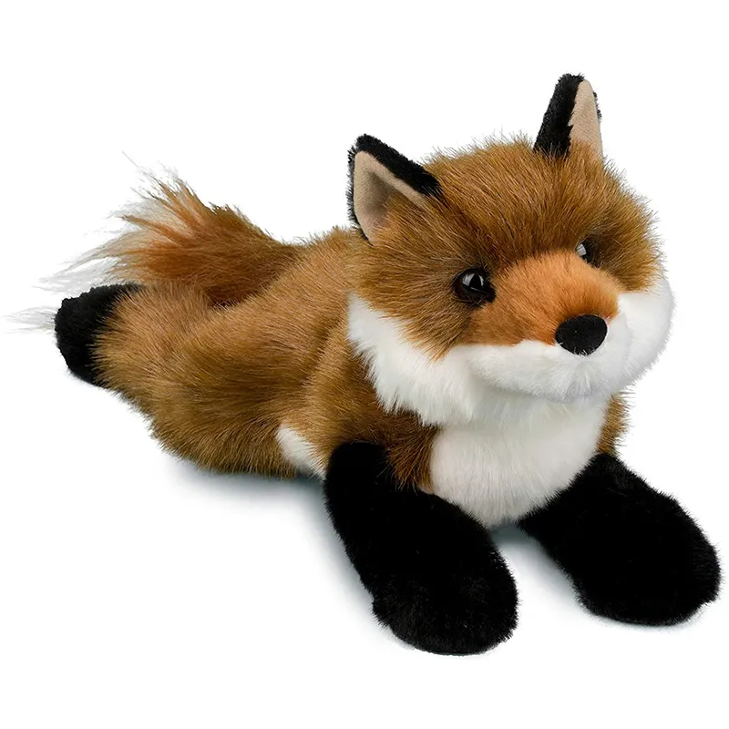 2021 Factory Wholesale 25cm Zoo Wild Animal Mascot Toys Souvenir Custom Soft Stuffed Animal Plush Fox Toy