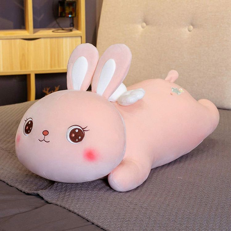 2021 Hot Sell Cute Rabbit Plush Toy Doll, Rabbit Gift for Girlfriend
