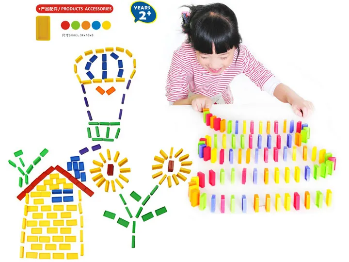 2021 Latest Toddler Plastic Tabletop Toys Building Blocks