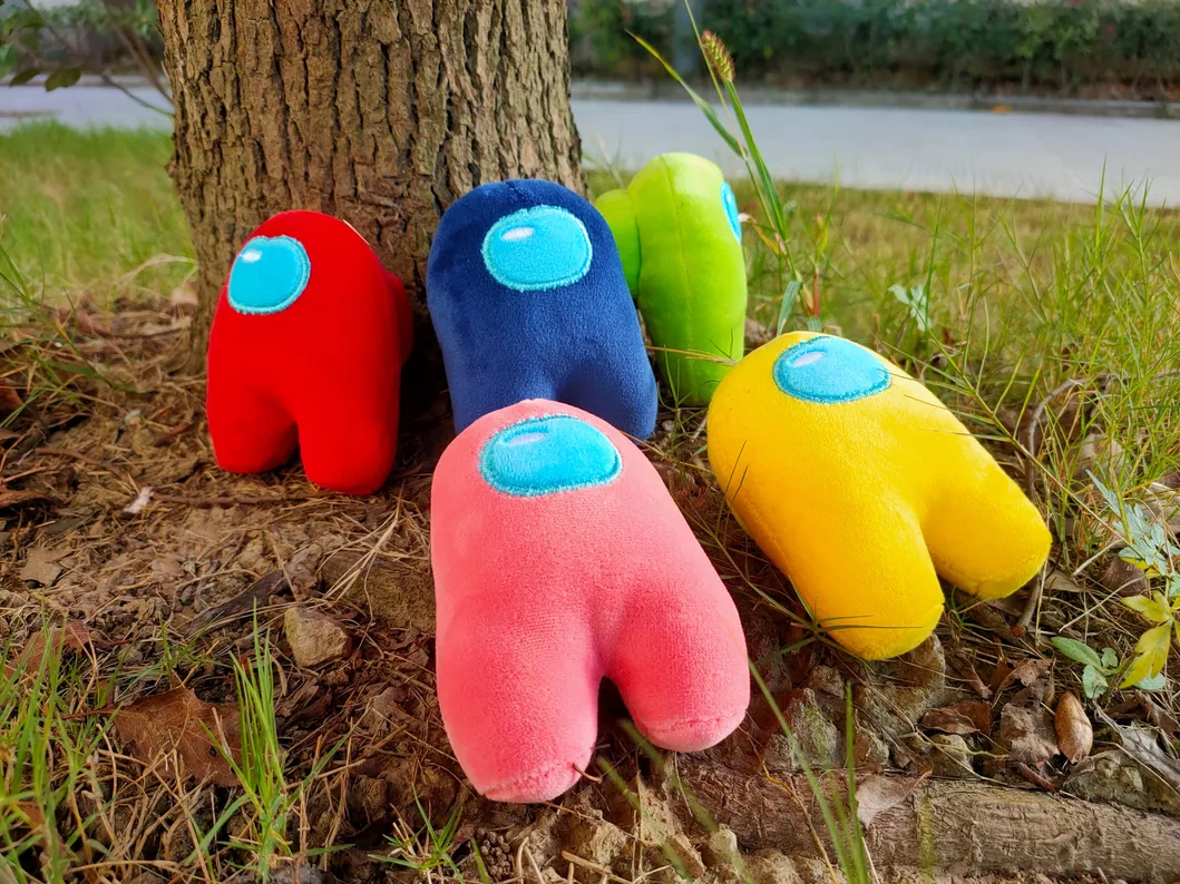 2021 Wholesale Popular Plush Toys Cartoon Game Play Among Us Dolls