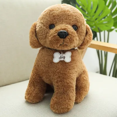 22-40cm Soft Stuffed Plush Baby Toy Lovely Realistic Dog for Baby Mate