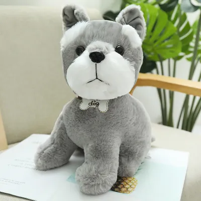 22-40cm Soft Stuffed Plush Baby Toy Lovely Realistic Dog for Baby Mate
