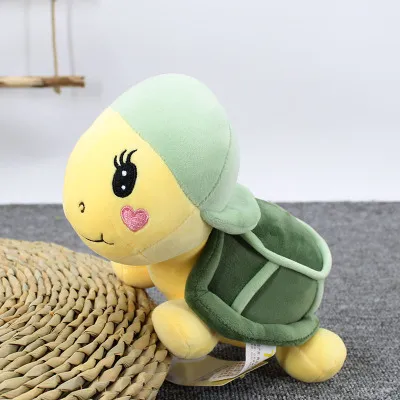 25-60cm Soft Stuffed Plush Baby Toy Lovely Turtle with Hat