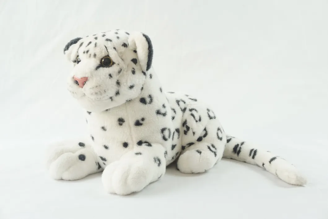 35cm Baby Lying Brown Tiger Products Soft Jungle Animal Plush Toy for Factory