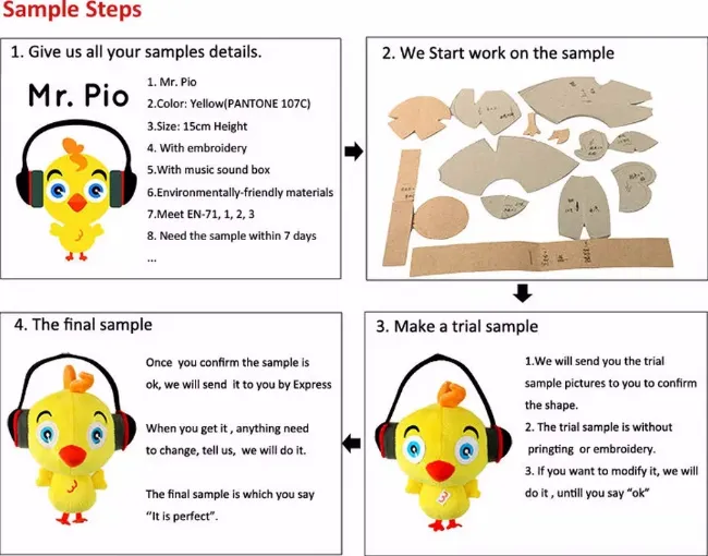 45cm/60cm Rainbow Colored Plush Teddy Bear