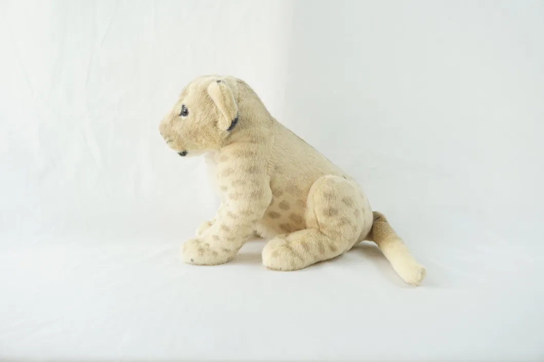 45cm Sitting New Lioness Baby Kids Wholesale Looklike Soft Craft Plush Toy