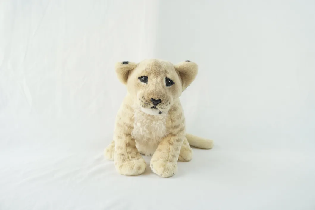 45cm Sitting New Lioness Baby Kids Wholesale Looklike Soft Craft Plush Toy