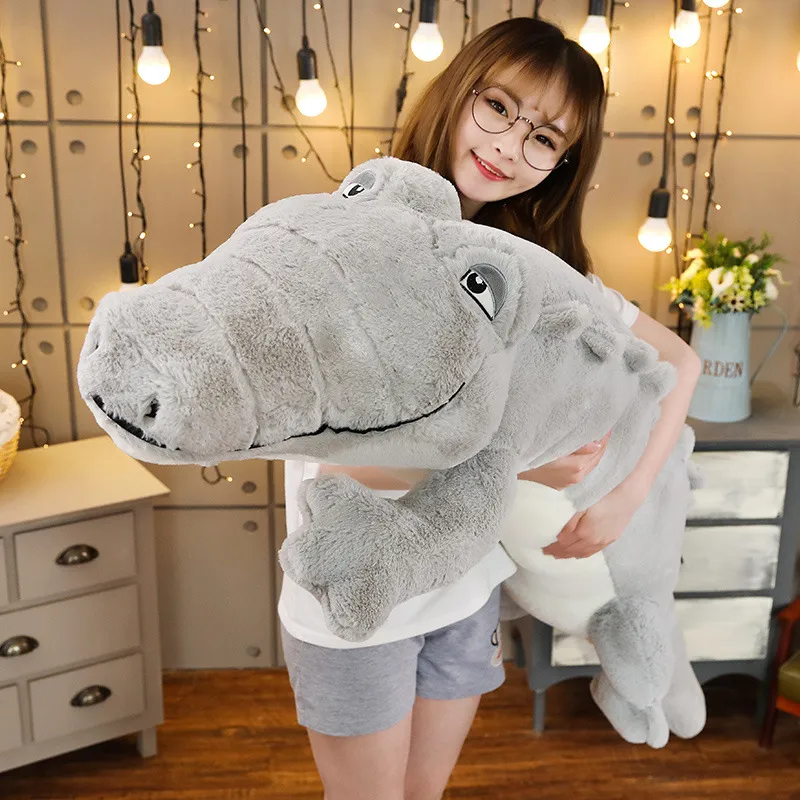 Adorable Alligator Toy Soft Stuff Plush Crocodile Toy for Girlfriends