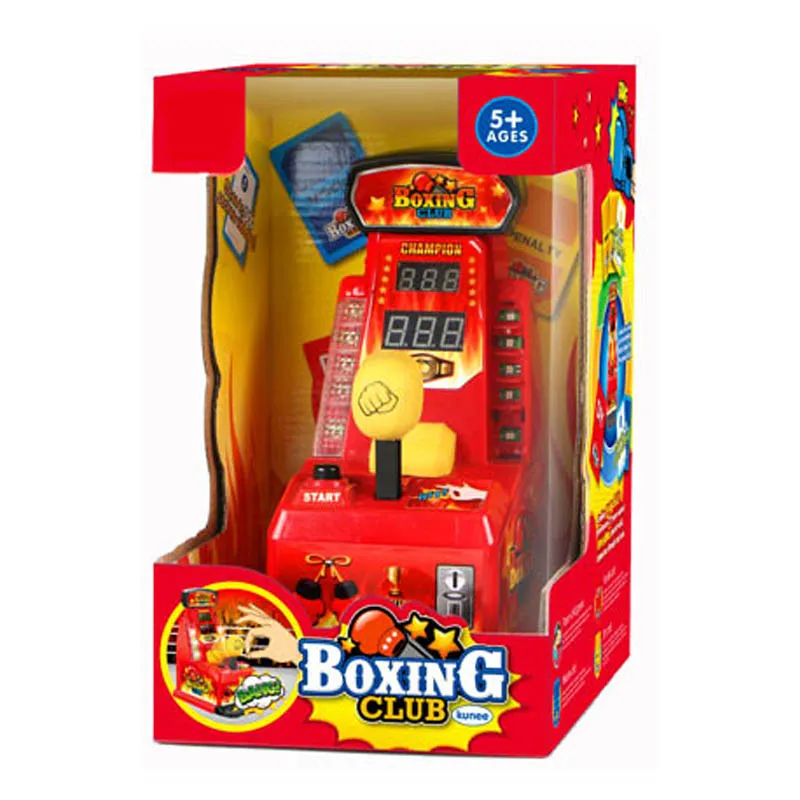 B/O Boxing Game Toys Finger Punch Game for Show Power