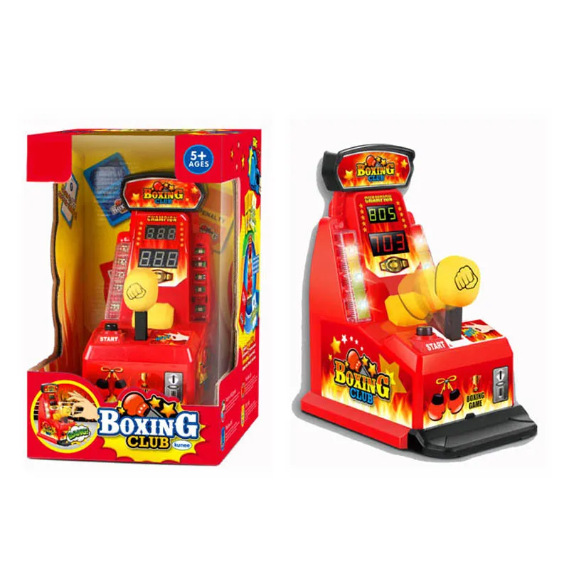 B/O Boxing Game Toys Finger Punch Game for Show Power