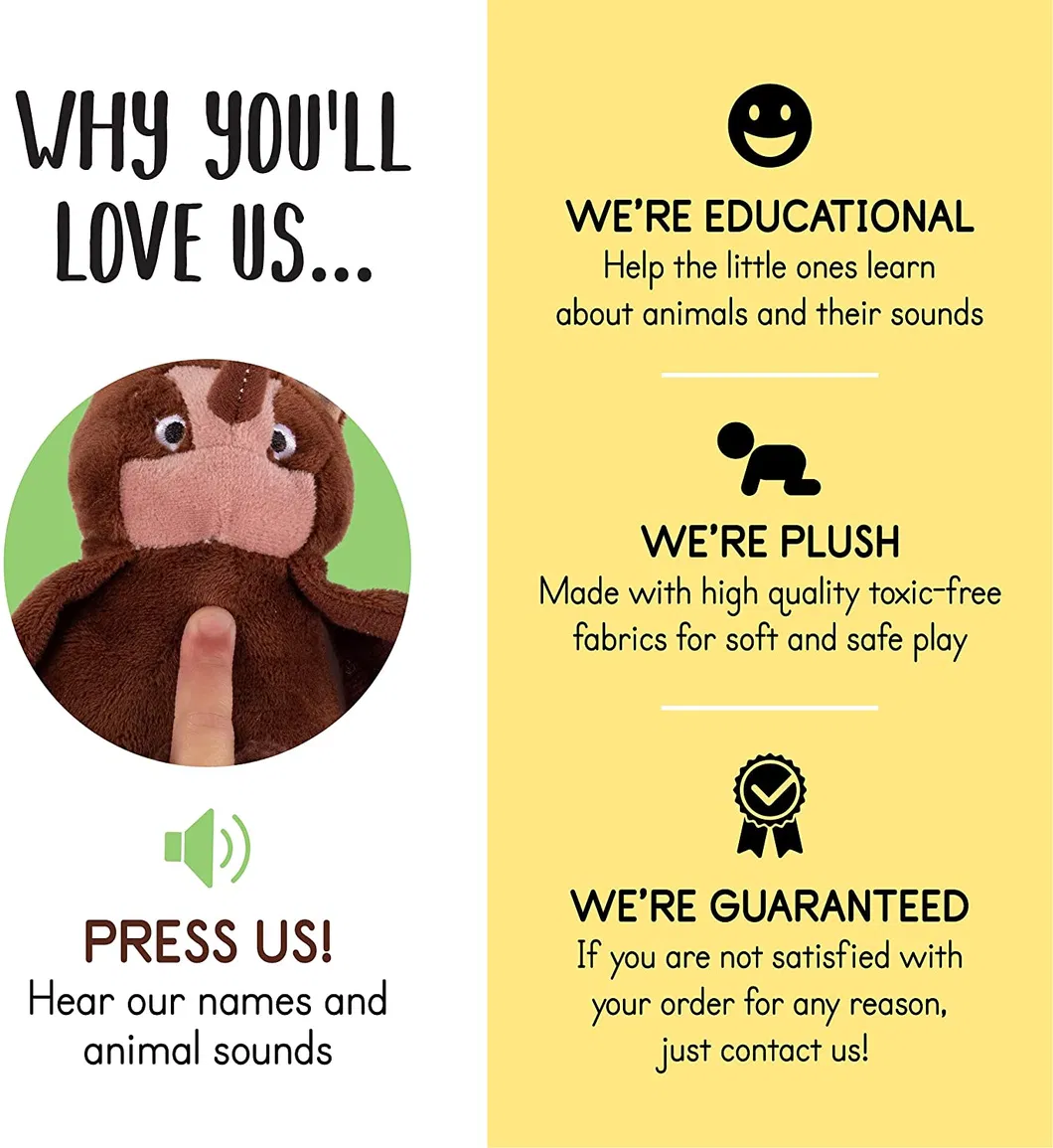 Baby Educational Toys Baby Rattle Rabbit Linen Fabric Bunny