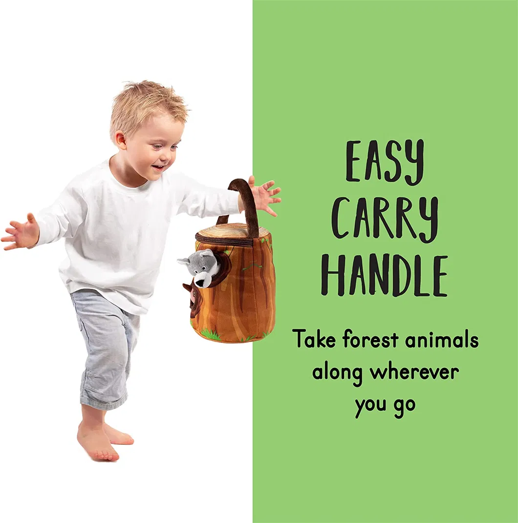 Baby Educational Toys Baby Rattle Rabbit Linen Fabric Bunny