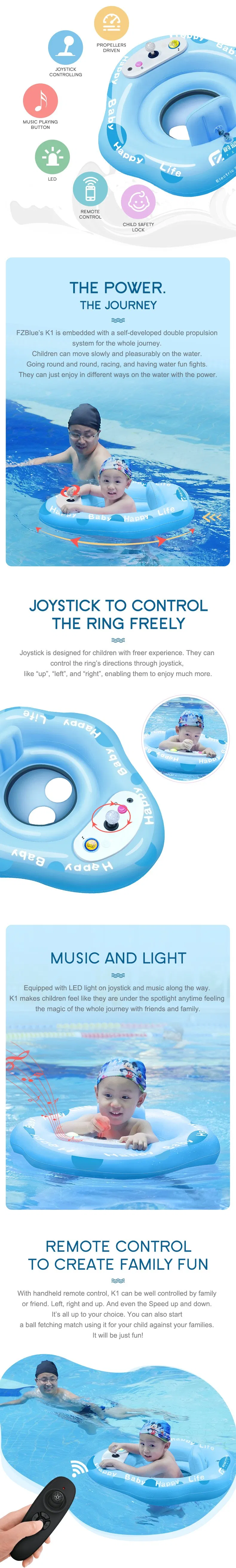 Battery Powered Electric Ride on Toy in Water for Kids