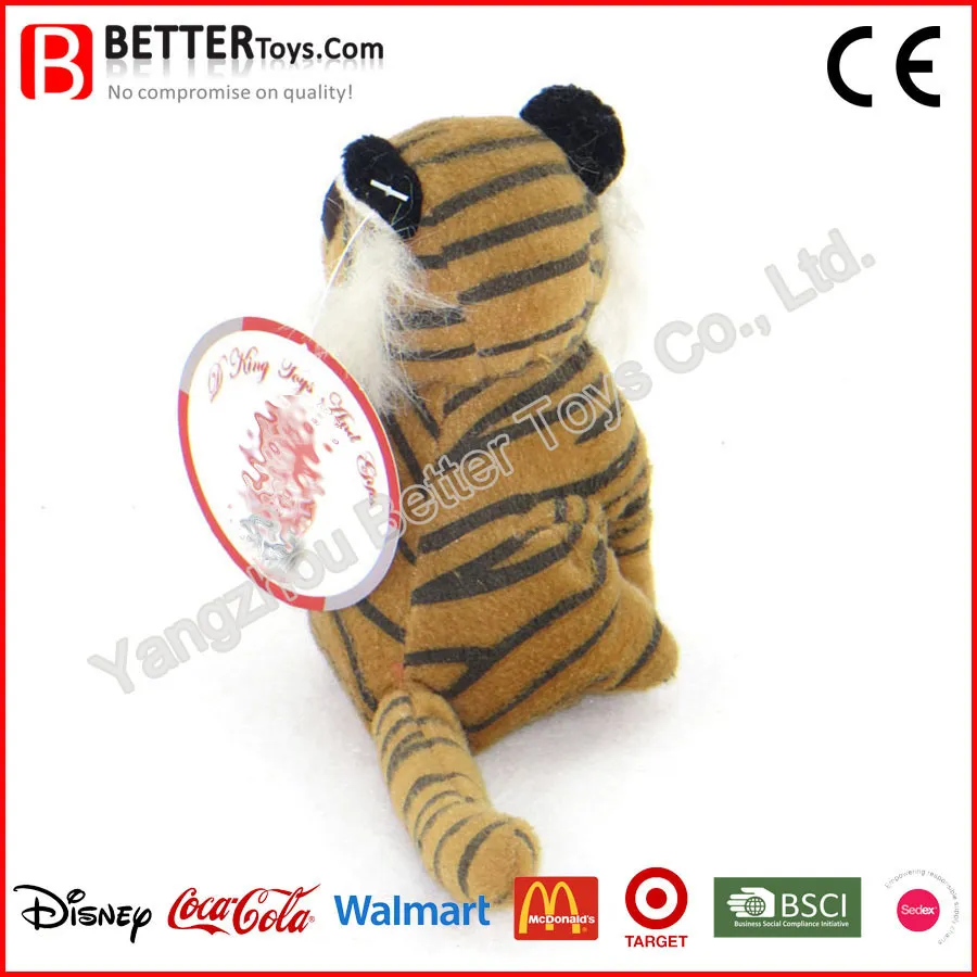 Best Selling Promotion Items Stuffed Animal Soft Sitting Tiger Toy
