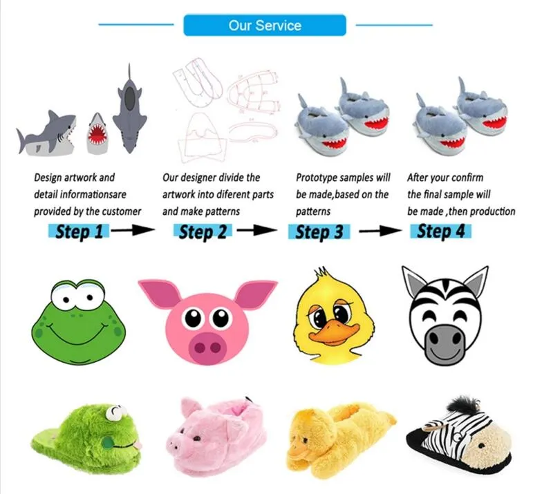 Big Tooth Creative Plush Toy Wild Animals