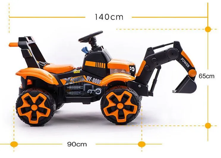 Child Ride on Car Excavator Toy Mini Electric Car/ Kids Excavator
