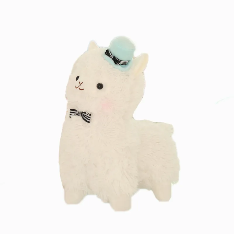 Cream Stuffed Alpaca Soft Plush Toys