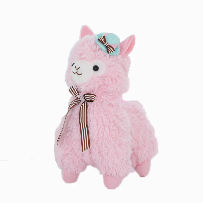 Cream Stuffed Alpaca Soft Plush Toys
