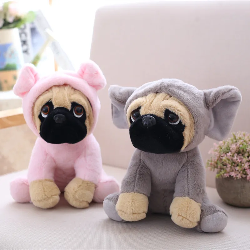 Creative Shar Pei Dog Doll Cute Ugly Soft Dog Plush Toy for Birthday Gift Children Gift
