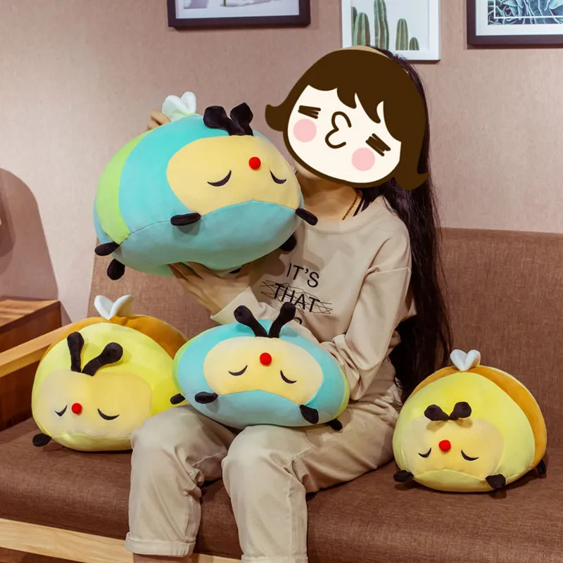 Creativity Children Gift Cute Lying Posture Stuffed Bee Ladybird