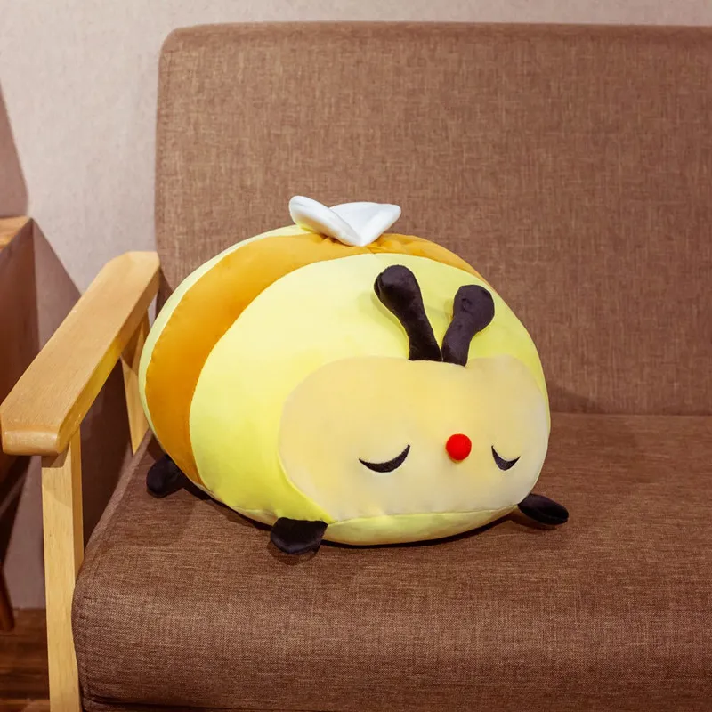 Creativity Children Gift Cute Lying Posture Stuffed Bee Ladybird