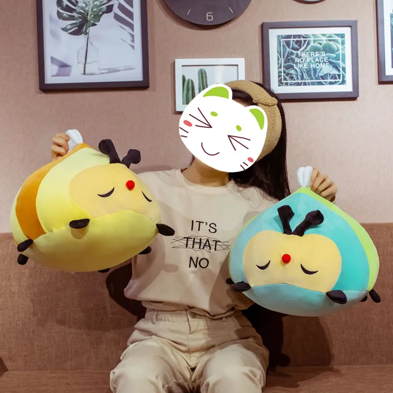 Creativity Children Gift Cute Lying Posture Stuffed Bee Ladybird