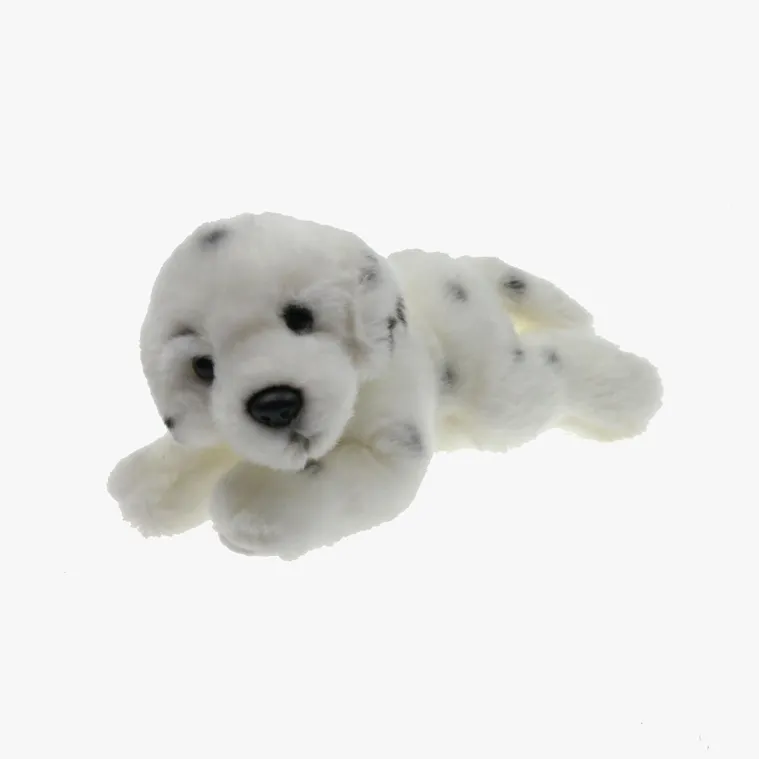 Custom Cute Plush Lying Dog Baby Soft Plush Dog Sleeping Stuffed Animals Toys Stuffed Plush Dog Brown