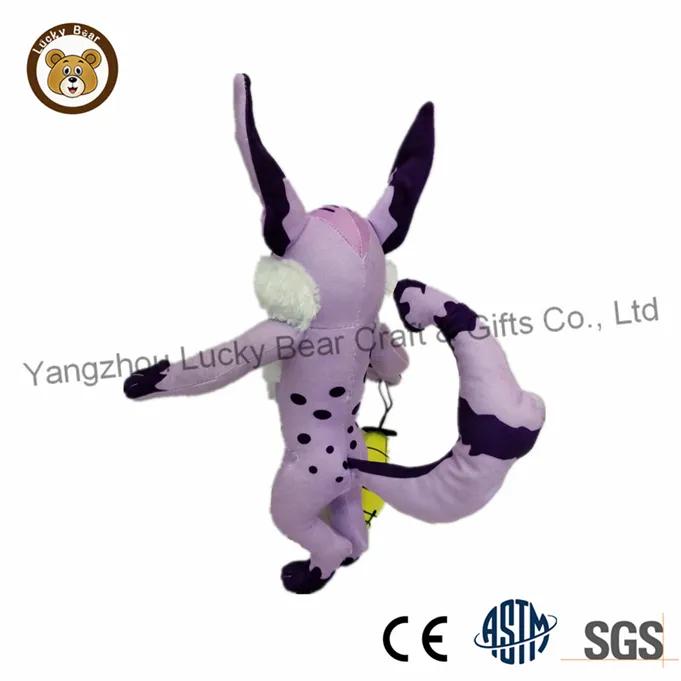 Custom Design Cartoon Character Plush Monster Toy