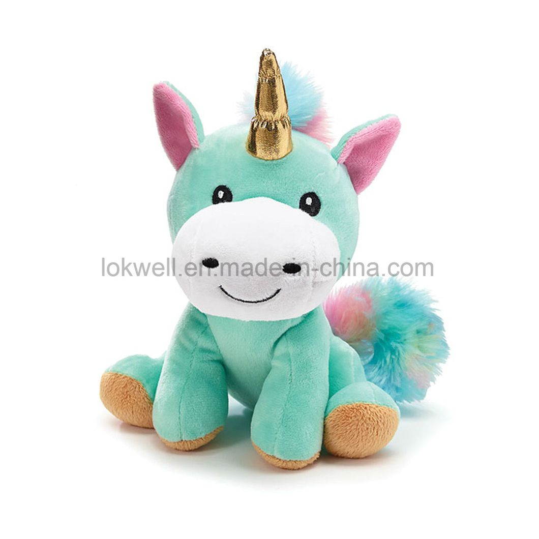 Custom Made Soft Plush Toys New Design Brony Pony with Poker Plushie