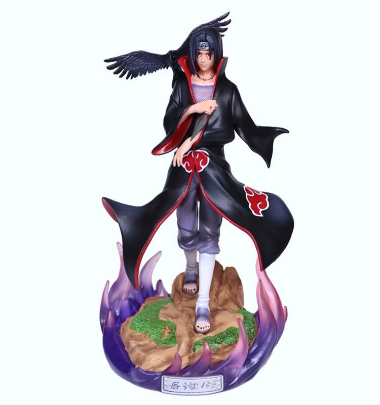 Custom Naruto Uchiha Itachi Anime PVC Action Figure Toy 32cm Decorative Toys